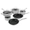 Martha Stewart 10 Piece Nonstick Hard Aluminum Cookware Set